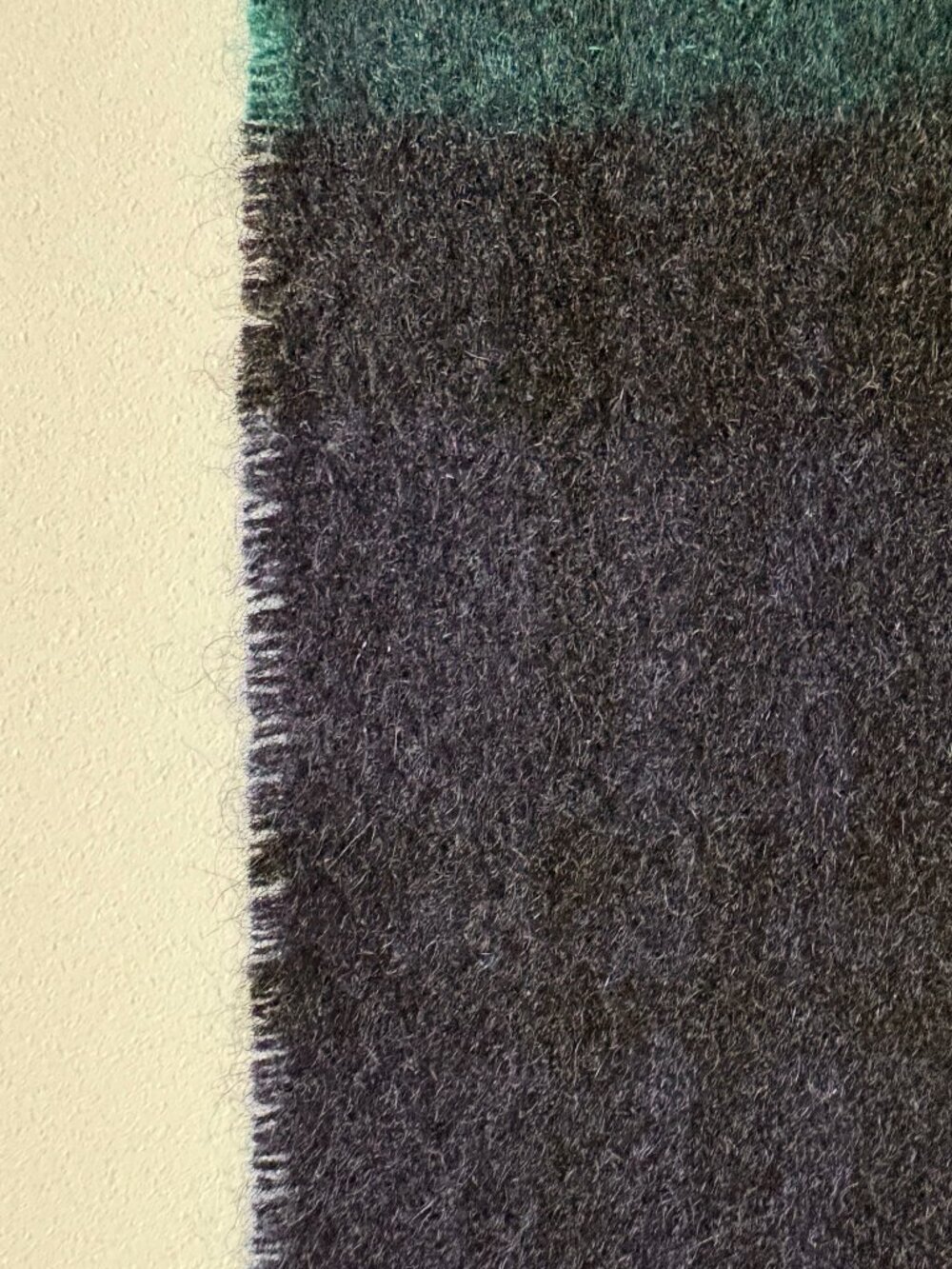 NEW Blue Green Black Watch Plaid Reserve Collection Cashmere Scarf Jos. A. Bank - Picture 6 of 13